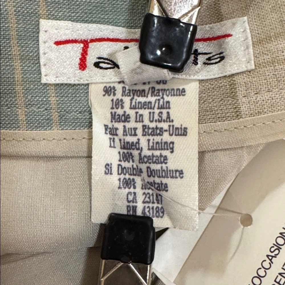 Talbots Fringe Wrap Plaid Maxi Skirt